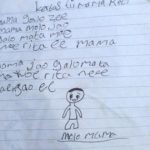 Tangkapan layar media sosial Surat yang ditinggalkan YBR di lokasi kejadian di Desa Batajawa, Kabupaten Ngada, NTT.