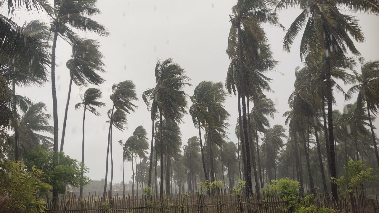 Cuaca Ekstrem Angin bercampur Hujan mengguyur Rote Barat dan sekitarnya (Foto: SST, Senin, 2/3/2026).